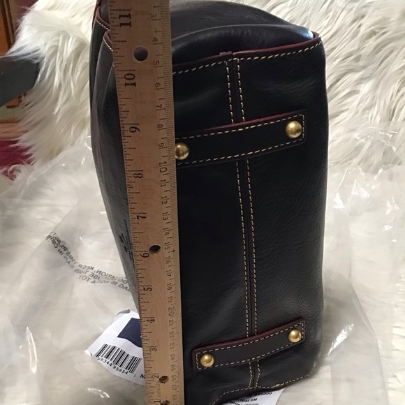 Dooney Florentine Leather North south bucket tote - Picture 12 of 16